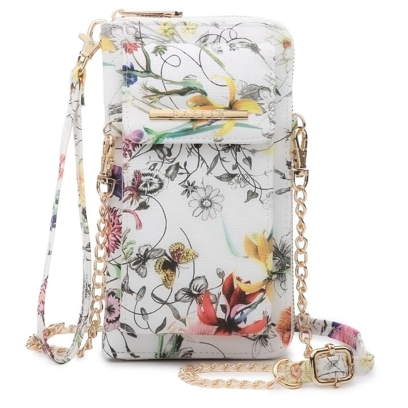 Dasein Crossbody Bag Phone Purse Handbag for Women Shoulder Bag Credit Card Wristlet Wallet with Multi Pockets - Image 1